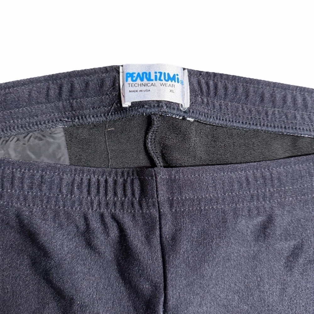 Pearl Izumi Cycling Leggings Pants XL Black  Nylon Polyester Spandex - Picture 2 of 6